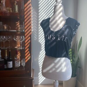 BOYS LIE Rebel Tank in Black